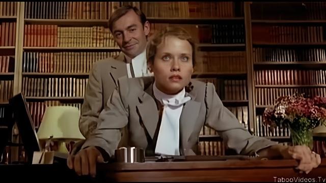 The old man fucked a young librarian