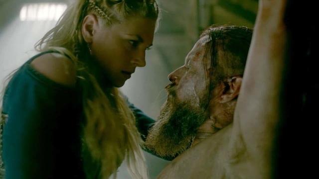 Katheryn Winnick Rides King Harald On ScandalPlanet.Com