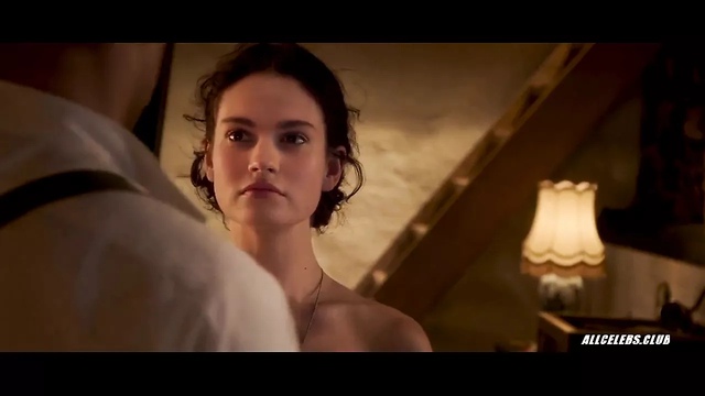 Lily James in The Exception