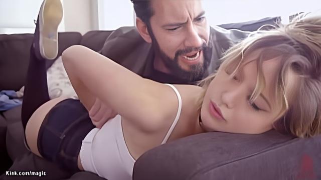 Big cock stepdad fucking young babe