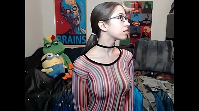 teen alexxxcoal flashing boobs on live webcam - 6cam.biz