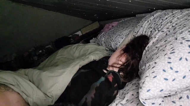 Sharing Bed with Stepsister Who Loves to Fuck Me.