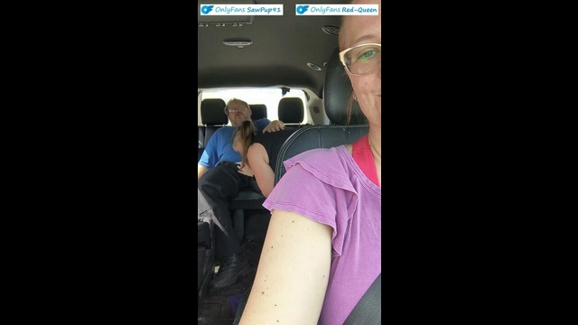 Cuckquean Chauffeur - Driving My Husband While He Fucks Another Girl In The Back of The Van