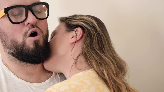 Plumber Fucked Housewife in Mouth and Cum on Face